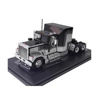 JIAYUNEU 1:43 For General 1980 Trailer Truck Alloy Car Model Vehicle Display Decoration Collection Bedroom Decoration