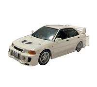 JIAYUNEU 1:43 For Lancer Evo V 5th Generation 1998 Sedan Alloy Static Car Model Hobby Collection Bedroom Decoration