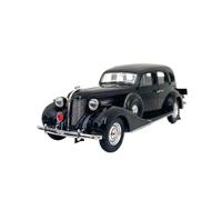 JIAYUNEU 1:43 For ZiS-101A 1940 Die-cast Resin Classic Retro Car Model Static Display Sedan Bedroom Decoration