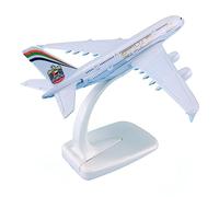 JIAYUNEU 1 500 14cm Airplane Model Alloy Die Casting Aircrafts Airbus A380 For Etihad Replica Plane Miniature Hobby Playset
