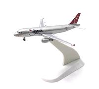 JIAYUNEU 1/500 For A320 Diecast Alloy Aircraft Model Collection And Displays Toy Desk Decoration Miniature Hobby Playset