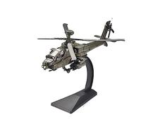 JIAYUNEU 1 64 Scale For American Fighter AH-64D Helicopter Flying Airplane Diecast Model Military Aircraft Miniature Hobby Playset