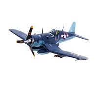 JIAYUNEU 1 72 Fit For F4U-1 Corsair Fighter VF-17 Squadron Ace Seat Alloy Die-cast Military Style Combat Aircraft Model Miniature Hobby Playset