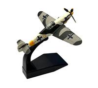 JIAYUNEU 1:72 For BF-109 Me-109 Fighter Metal Airplane Model Adult Military Enthusiasts Collections Miniature Hobby Playset
