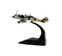 JIAYUNEU 1/72 For Diecast Alloy Model German Fighter War Thunder BF109F4 Military Missile Bomber(Picture 1 (QCYL76 BF109F-4))