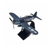 JIAYUNEU 1/72 For F4U-1 Corsair Dragon Fighter Metal Plane Diecast Model Toy Collection Display Miniature Hobby Playset
