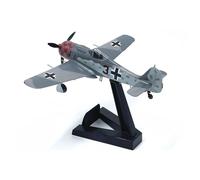 JIAYUNEU 1: 72 For German FW190 A-6 Fighter Model Die Cast Alloy Finished Scale Military Aircraft With Bracket Miniature Hobby Playset