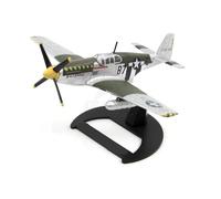 JIAYUNEU 1/72 For P51B 1944 Mustang Diecast Metal Alloy Fighter Plane Model Toy For Collections
