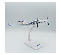 JIAYUNEU 1:75 Scale For KingAir 350i Small Executive Business Private Turboprop Plane Aircraft Model Miniature Hobby Playset