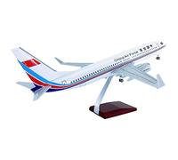 JIAYUNEU 1 85 47cm With Wheels Airplane Aircrafts Boeing B737-800 For China Air Force Plane Model Planetoy Set