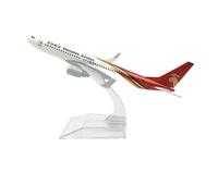 JIAYUNEU 16cm 1/400 For B737 Die-Cast Alloy Aircraft Model Toy Collection Decoration Desktop Display Miniature Hobby Playset
