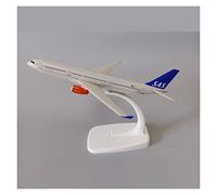 JIAYUNEU 16cm For Scandinavian SAS Airbus a330 aircraft model alloy die-casting plane ornaments Planetoy Set(B)