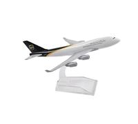 JIAYUNEU 16cm UPS For Boeing 747 Airplane Model Plane Aircraft Diecast Metal 1 400 Scale Planetoy Set(UPS Boeing B747)
