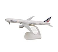 JIAYUNEU 19cm For Air France Boeing B777 Alloy Airplane Model Die Cast Aircraft And Lander Wheels Planetoy Set