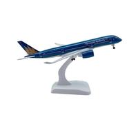 JIAYUNEU 20cm 1:400 For Aircraft A350 Alloy Airplane With Wheel Model Collection Office Decoration Miniature Hobby Playset
