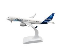 JIAYUNEU 20cm 1/400 For Aircraft Model A320 With Landing Gear Alloy Static Display Toy Collection Miniature Hobby Playset