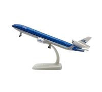 JIAYUNEU 20cm 1/400 For MD-11 With Wheel Die-Cast Model Airplane Adult Static Display Collectible Miniature Hobby Playset