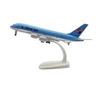 JIAYUNEU 20cm For A380 Miniature Plane Alloy Metal Model Home Desk Decor And Enthusiasts Collection Miniature Hobby Playset