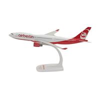 JIAYUNEU 30cm 1 200 For Air Berlin A330 Scale Plane Model Resin Die Cast Airplane Airbus Ornament Planetoy Set