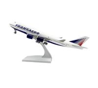 JIAYUNEU 30cm 1/250 For B747 Resin Miniature Airplane Toys Model Kit (With Stand) Suitable Collection Miniature Hobby Playset