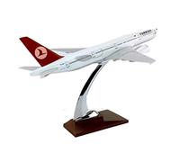 JIAYUNEU 32cm Fit For Airlines Boeing 777-300 Plane Alloy Die-cast Model Collectible Aircraft Souvenir Gift Miniature Hobby Playset