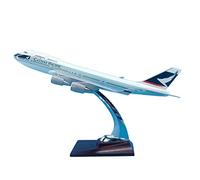 JIAYUNEU 32CM For Hong Kong Cathay Pacific Airways Boeing B747 aircraft model die-casting resin Airbus Planetoy Set