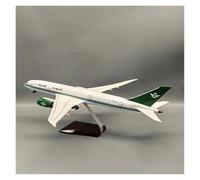 JIAYUNEU 47CM 1/130 For B787 Diecast Resin Airplanes Model Collection Display Creative Decorations Miniature Hobby Playset(With lights)