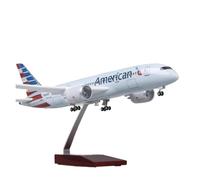 JIAYUNEU 47cm 1:130 For B787 With Light Diecast Resin Model Airplane Miniature Collection Display Miniature Hobby Playset(Non-lighted)