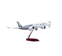 JIAYUNEU 47CM 1/142 For A350 Plane Model With Light Wheel Diecast Plastic Resin Collection Miniature Hobby Playset(Without lights)
