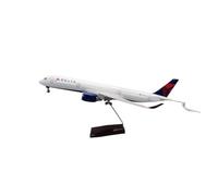 JIAYUNEU 47cm 1/142 For Diecast Resin Aircraft Model A350 Toys Collection Desktop Decor Display Miniature Hobby Playset(No light)