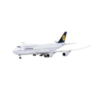 JIAYUNEU 47CM 1/150 For B747 Diecast Resin Airplane Model Light Wheel Collection Display Toys Miniature Hobby Playset(Without light)