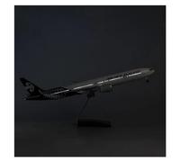 JIAYUNEU 47cm 1/157 For 777 Diecast Model Resin Plane With Light Airplane Collection Display Toys Miniature Hobby Playset(With Lights)