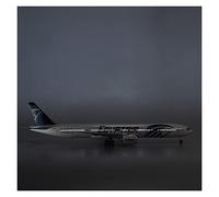 JIAYUNEU 47CM Fit For Aviation B777 W Airplane Adult Gift Collection Display Souvenir Aircraft Rack With Wheels Miniature Hobby Playset(B)