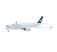 JIAYUNEU 47cm Resin Die Cast 1 150 Scale For Cathay Pacific Airbus A350 Airplane Model Plane With Lights Planetoy Set(A350)