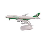 JIAYUNEU Alloy Metal Fit For Aviation B747 Boeing 747 AIR Plane Model Die Cast With Wheels 20cm Gift Miniature Ornament Miniature Hobby Playset