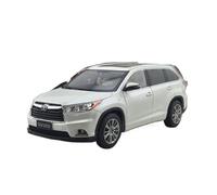 JIAYUNEU Die-cast 1:18 Alloy Highlander 2015 Car Model Static Ornaments Collection Souvenirs Bedroom Decoration
