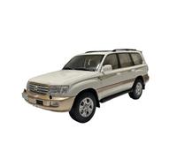 JIAYUNEU Die-cast 1:18 For Land Cruiser LC100 Off-road Vehicle Alloy Static Car Model Static Display Bedroom Decoration
