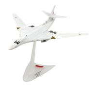 JIAYUNEU Die-cast 1 200 Scale For Soviet TU-160 Bomber Simulation Alloy Material Aircraft Model Adult Collection Display Toy Miniature Hobby Playset
