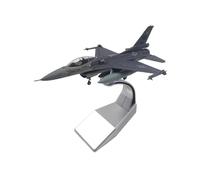 JIAYUNEU Die-casting 1:100 For F16C Jet Fighter Alloy Aircraft Model Aviation Enthusiasts Collection Miniature Hobby Playset