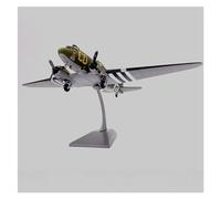 JIAYUNEU Diecast Aircraft Model 1 100 For US WWII 101st Airborne Division C47 Transport Fighter Adult Collectible Static Display Toy Miniature Hobby Playset(1)
