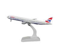 JIAYUNEU Diecast Model Aircraft 18CM For B777-300 1 400 British Airways Metal Kit Planetoy Set