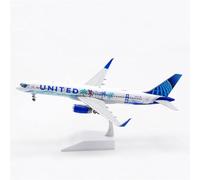 JIAYUNEU For B757-200 N14106 LH2268 United Airlines Aircraft Model Toy Shrink Cast Alloy 1 200 Miniature Hobby Playset