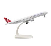 JIAYUNEU Metal Aircraft Model 20 Cm 1 400 FOR States B777 Replica Alloy Material With Landing Gear Plane Planetoy Set(Turkey)