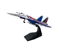 JIAYUNEU Static Collection 1/100 For Su-35 Die-Cast Metal Model Airplane Souvenir Desk Display toy Miniature Hobby Playset