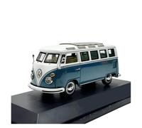 JIAYUNEU Static Die Casting 1/43 For T1 Alloy Samba Intercity Bus Collection Commemorative Car Model Bedroom Decoration