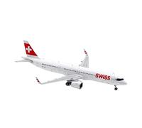 JIAYUNEU Suitable For A321 NEO HB-JPA 1 200 Aviation Plane Alloy Metal Model Finished Product Toy Planetoy Set
