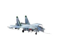 JIAYUNEU Suitable For The Russian Air Force Su-27 Fighter Static Simulation Aircraft Model Toy 1 72 Miniature Hobby Playset