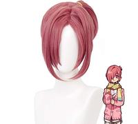 Jibaku Shounen Toilet-Bound Hanako Kun Mitsuba Ponytail Short Wig Cosplay Costume Heat Resistant Synthetic Hair Men Women Wigs