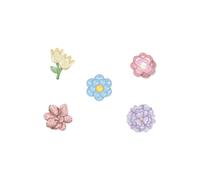Jibbitz Crocs Beaded Flowers (x5) Bleu TU