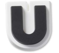 Jibbitz Crocs Bold Uppercase Letter U Noir TU
